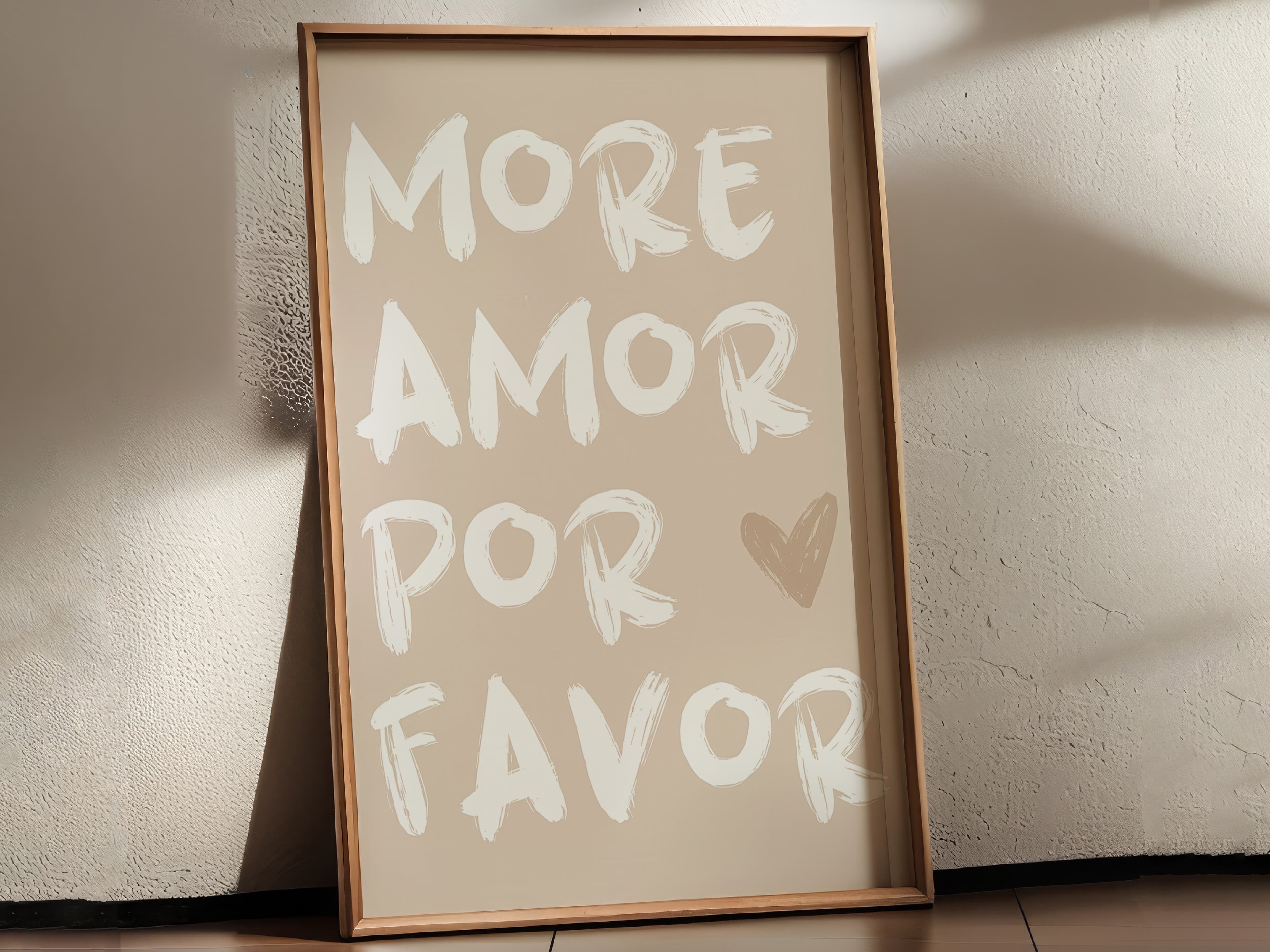 More Amor Por Favor Poster