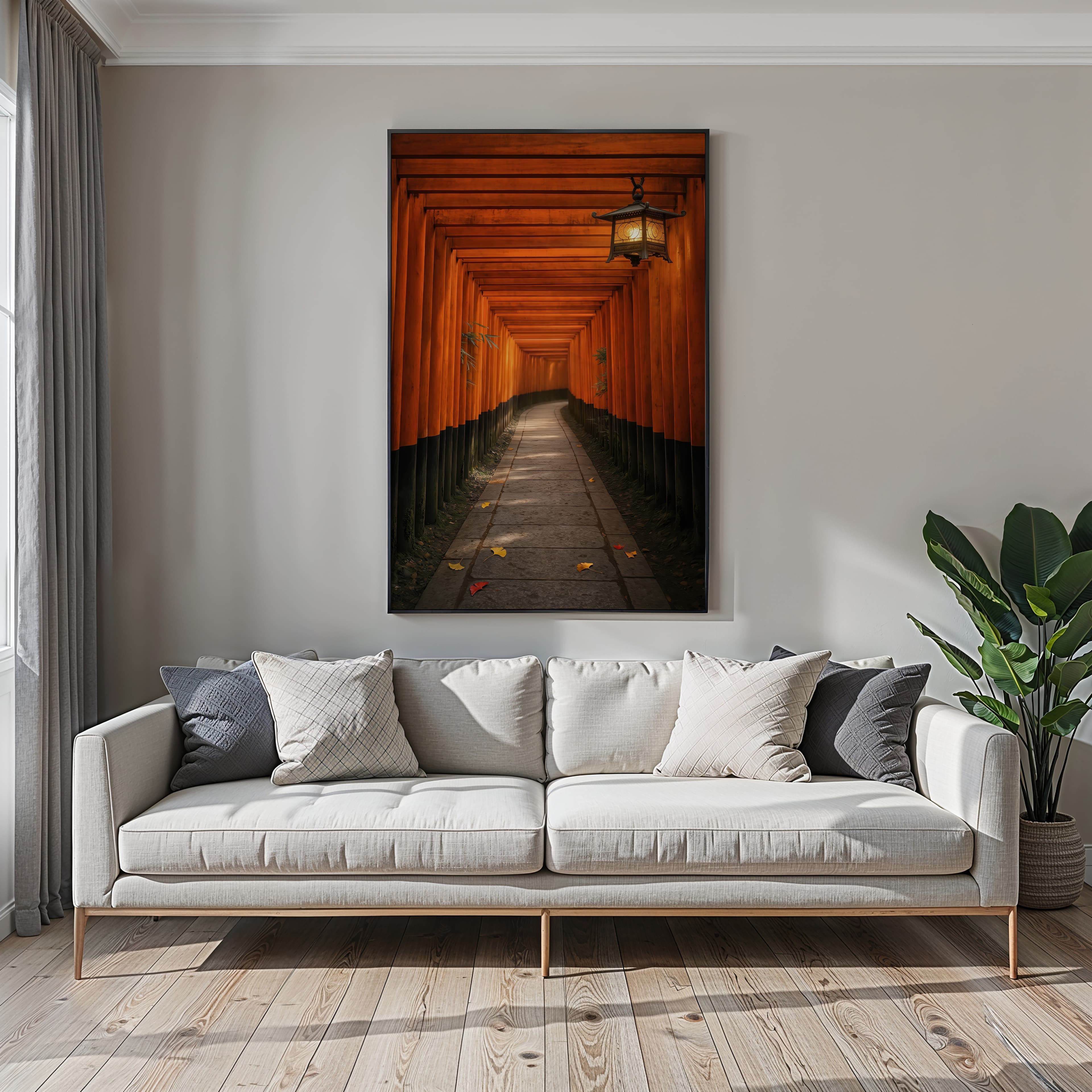 Torii Gate Tunnel Print