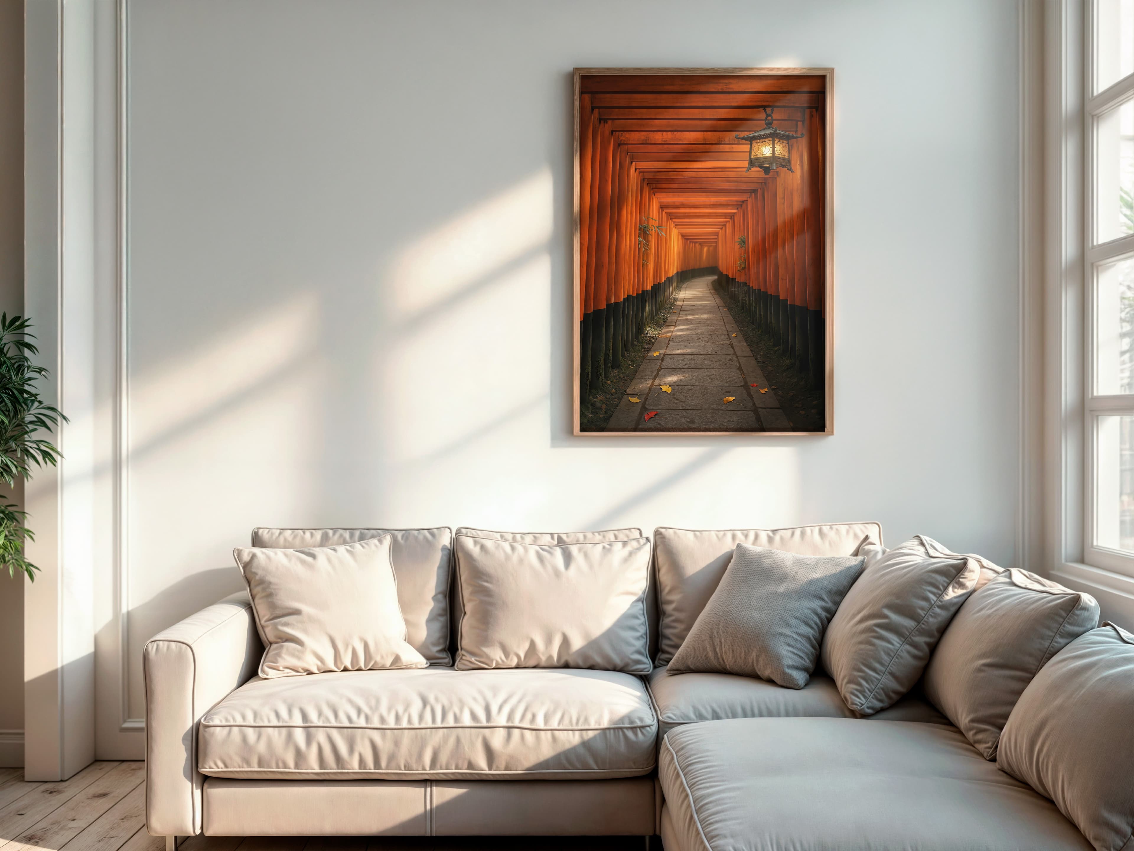 Torii Gate Tunnel Print