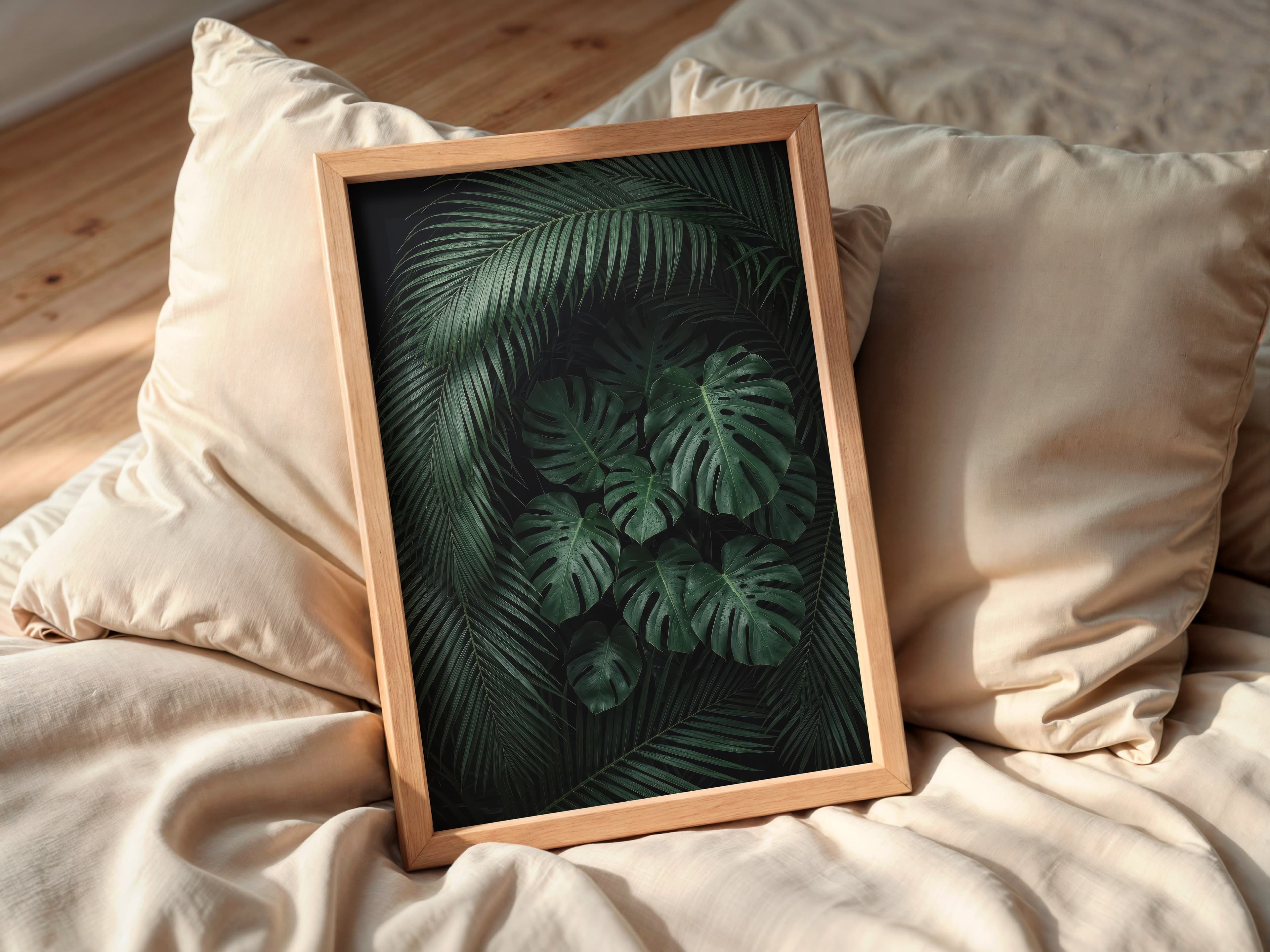Monstera Leaf Print
