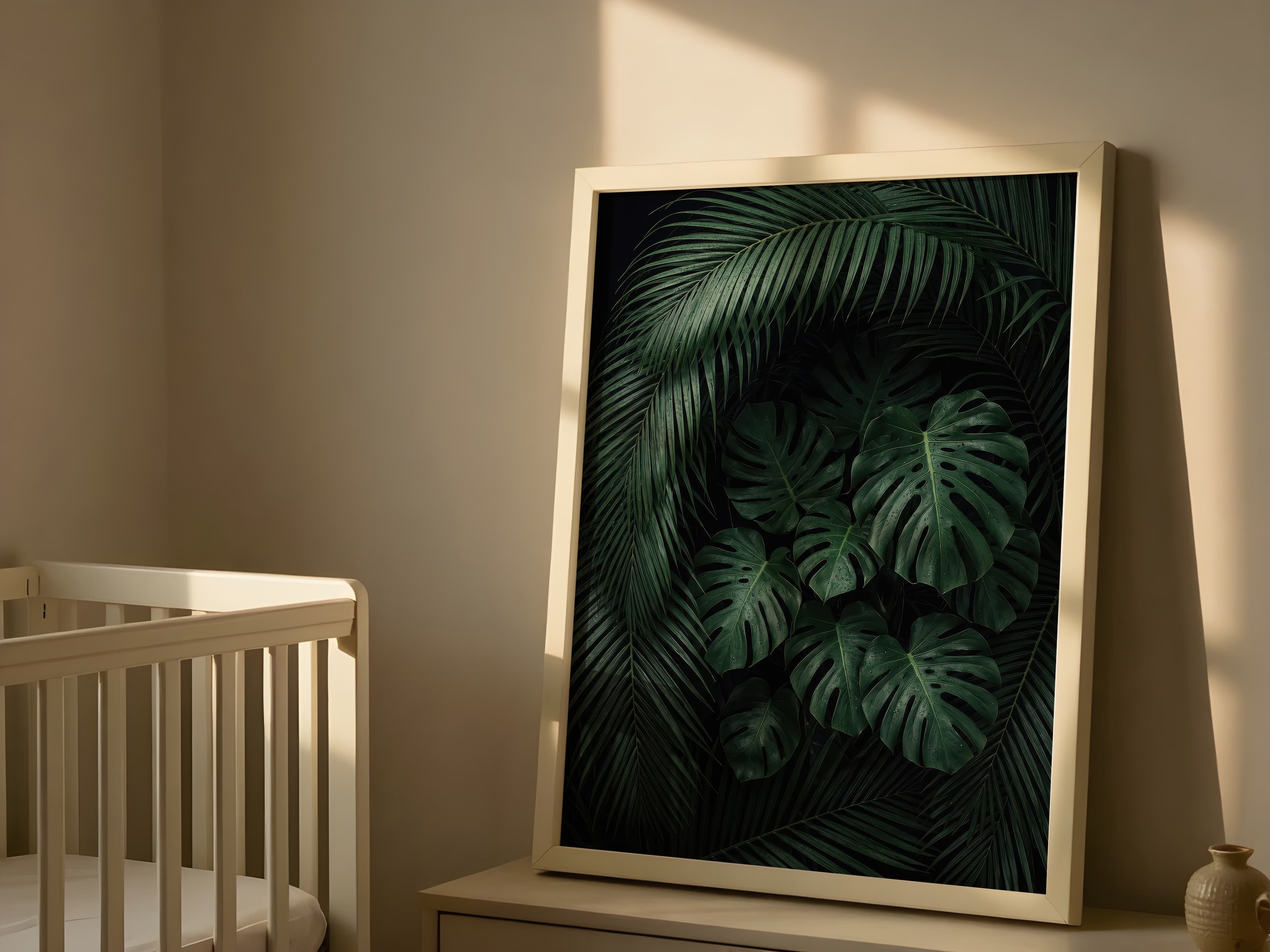 Monstera Leaf Print