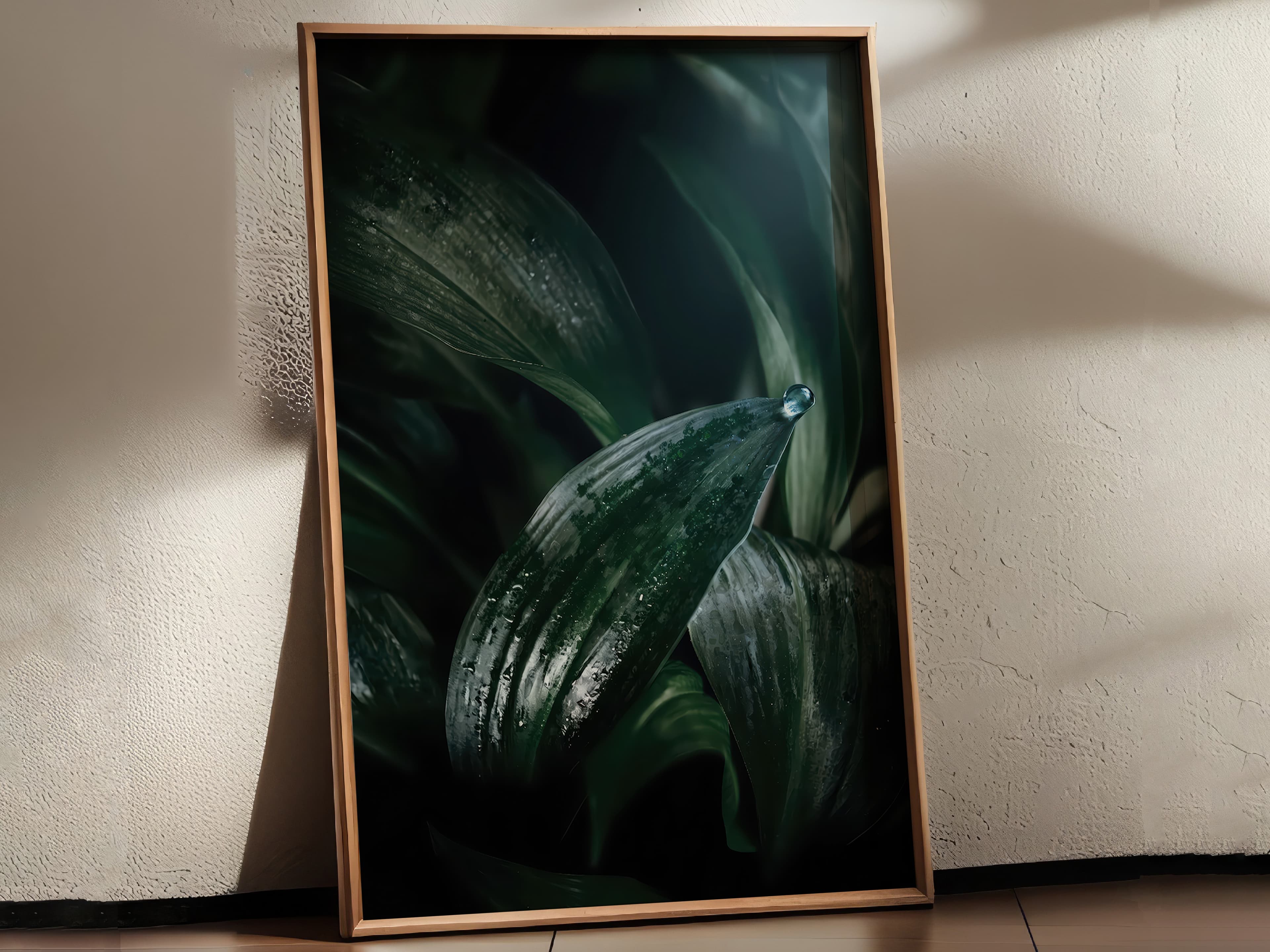 Tropical Leaf Print