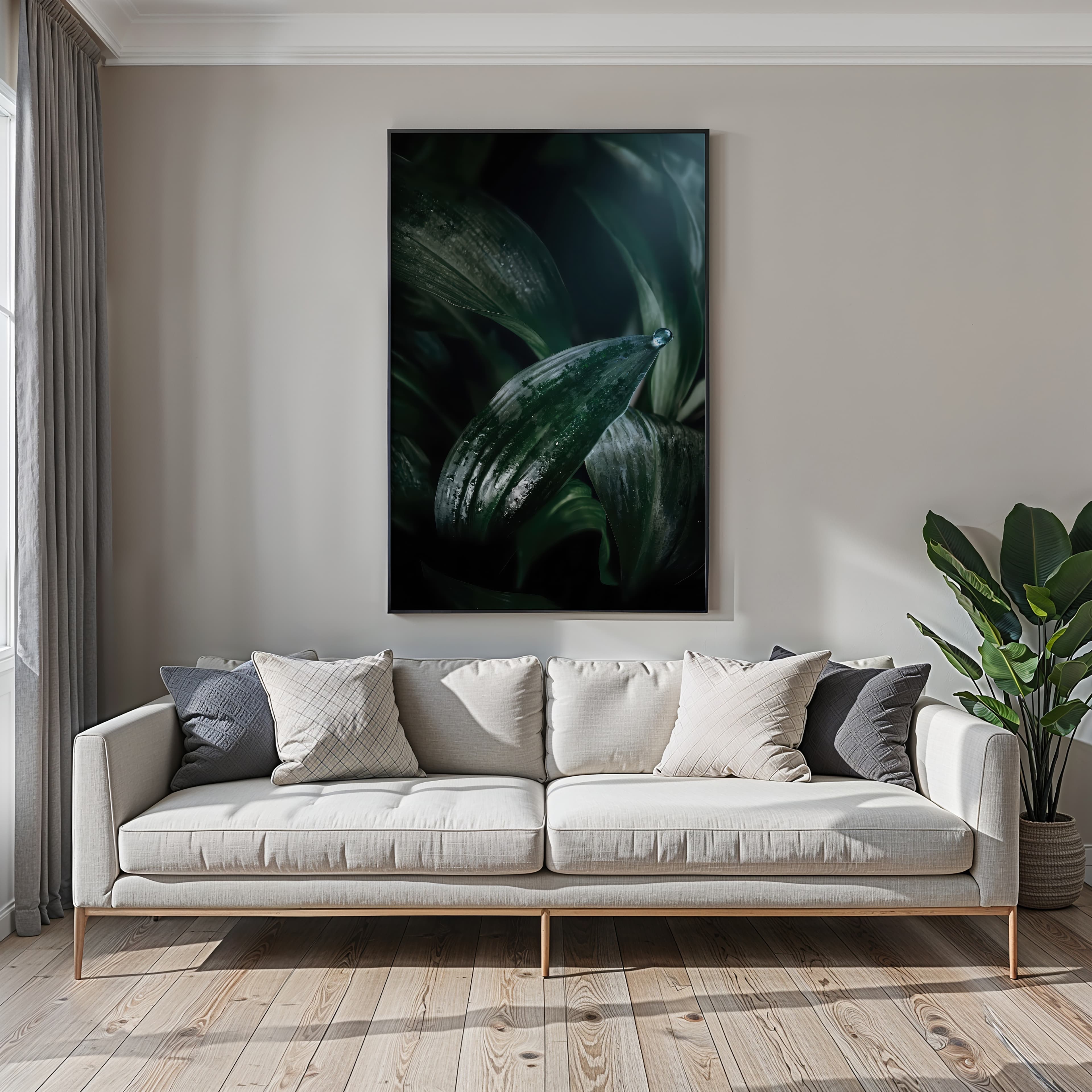 Tropical Leaf Print