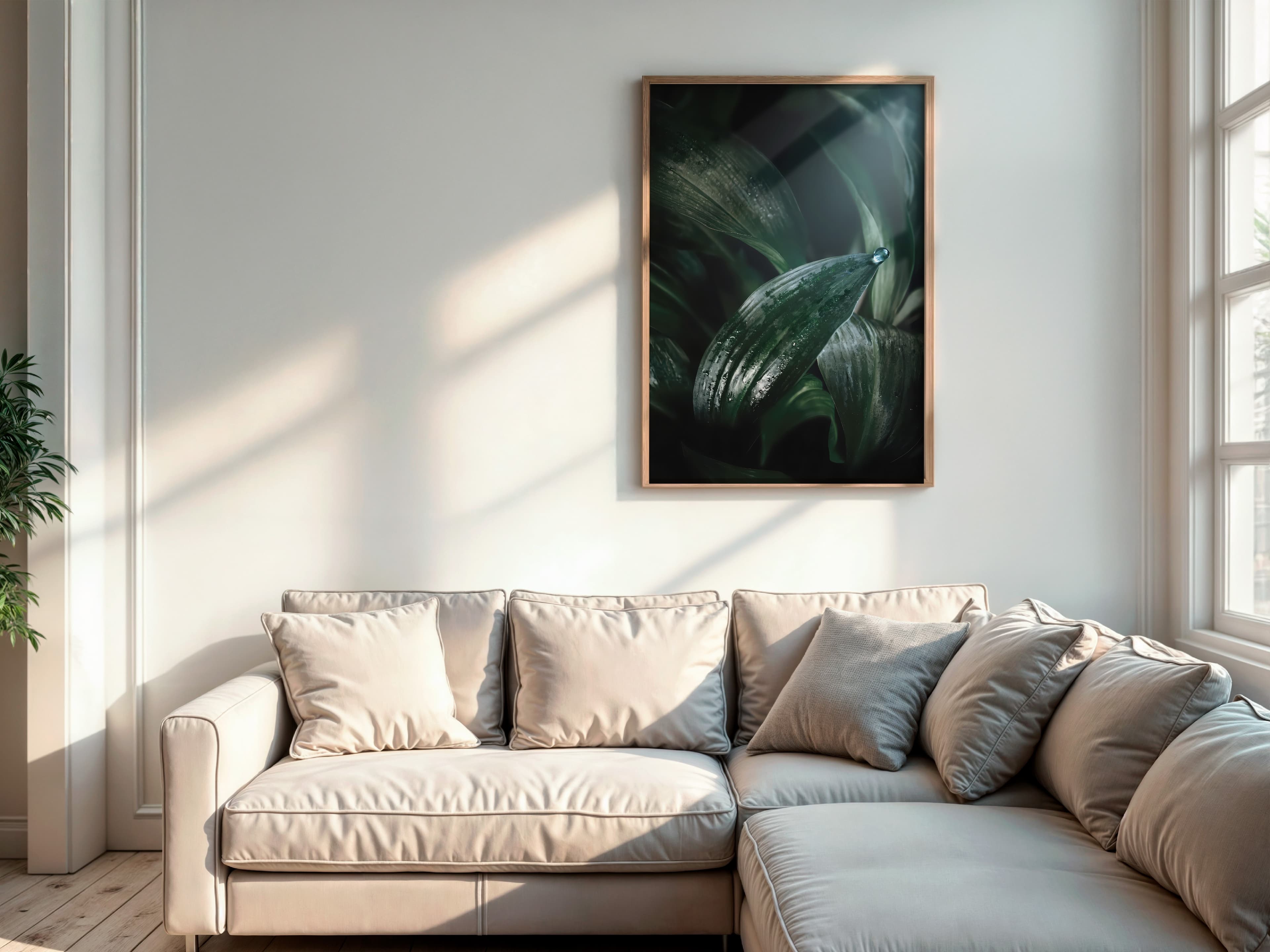 Tropical Leaf Print