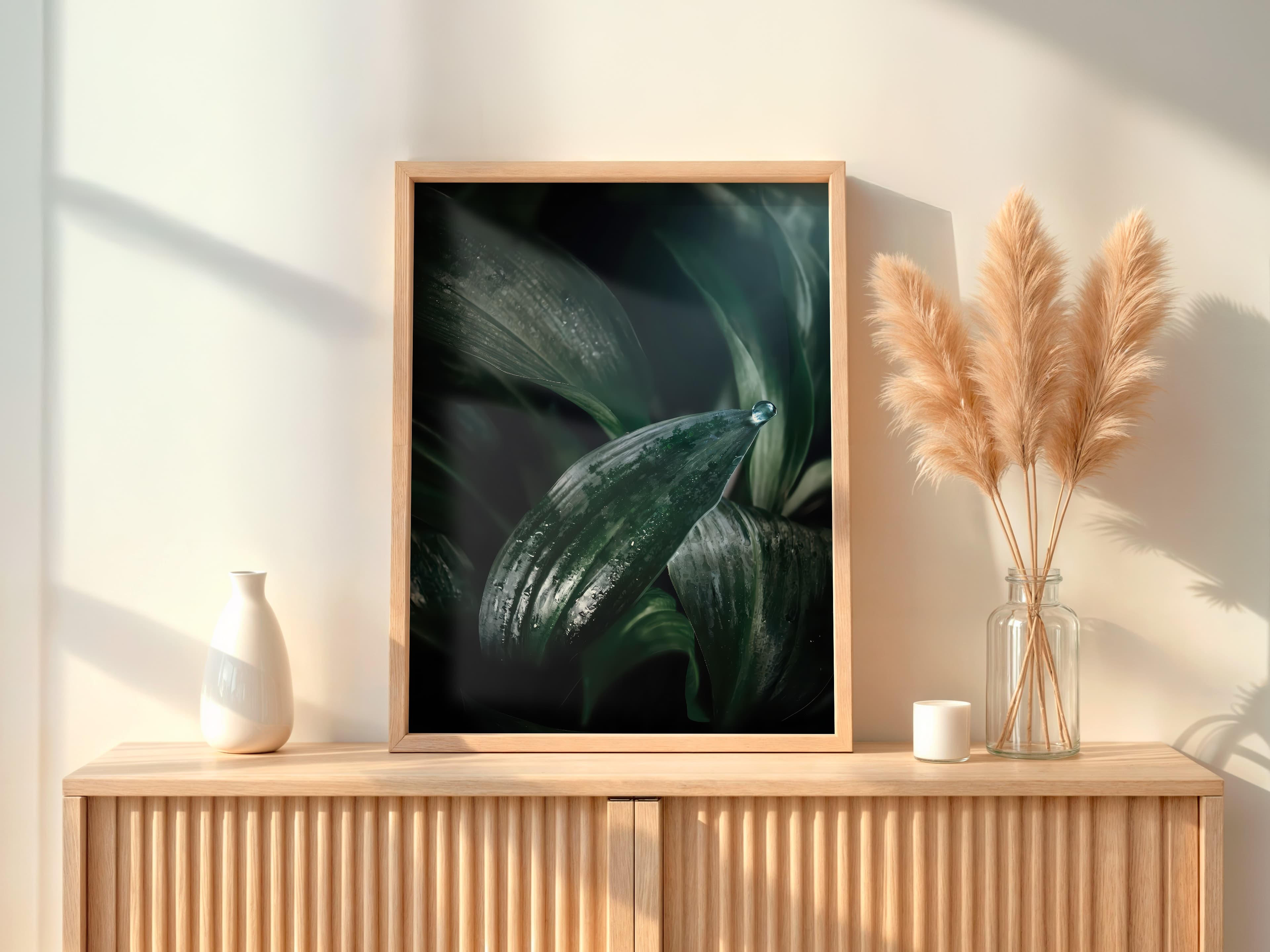 Tropical Leaf Print