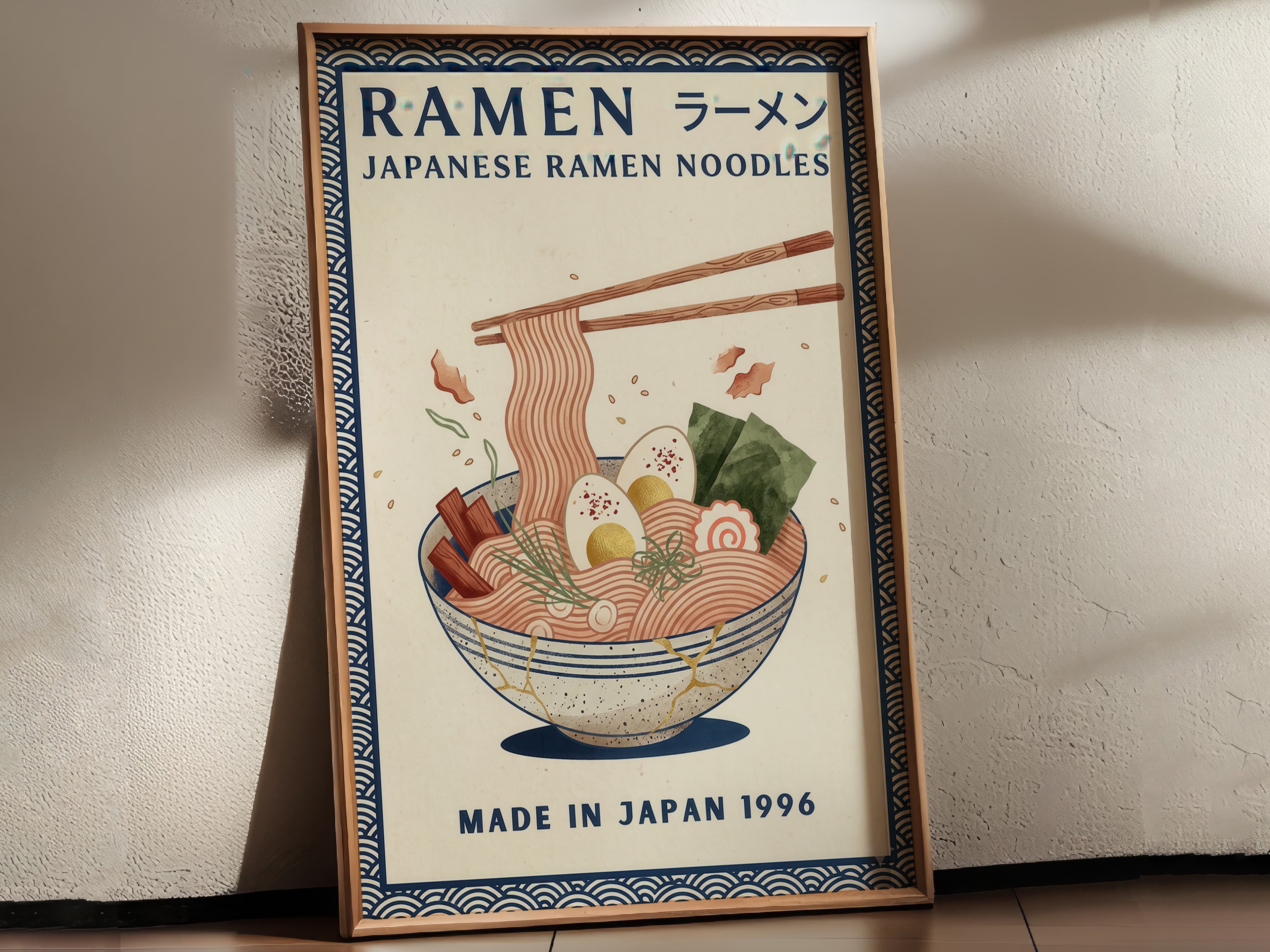Ramen Noodle Bowl Poster