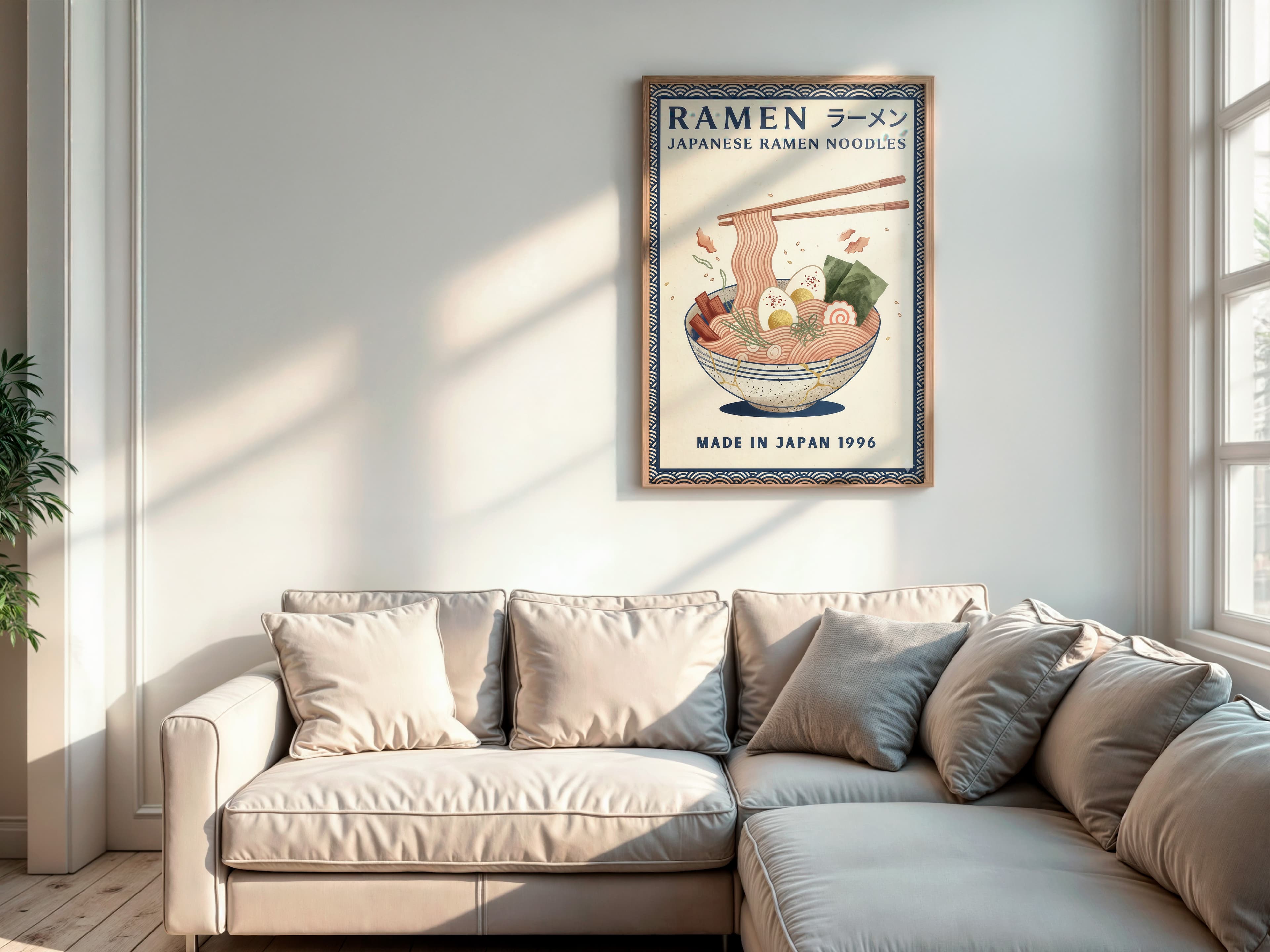 Ramen Noodle Bowl Poster