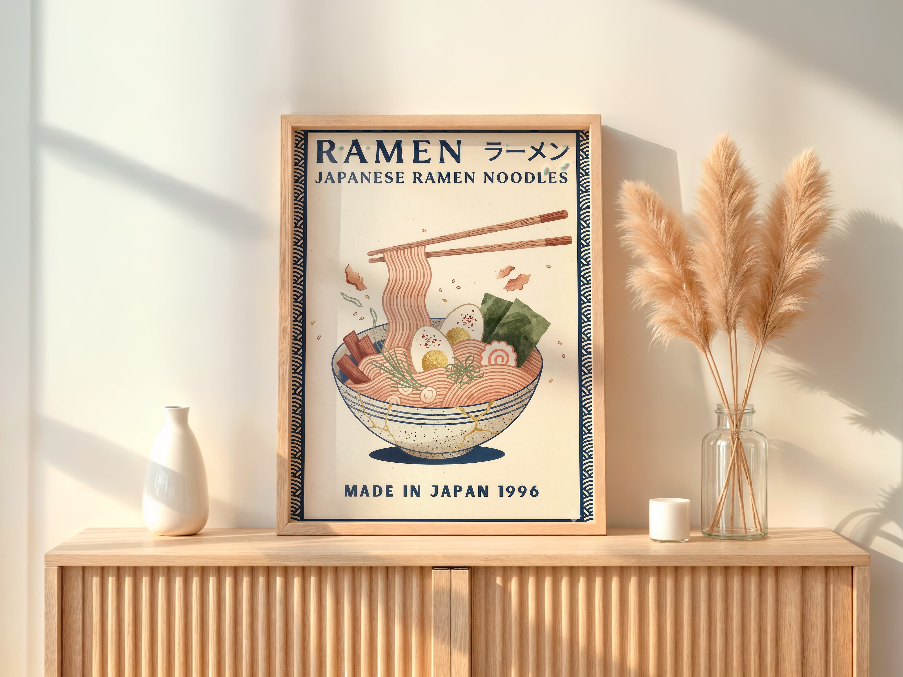 Ramen Noodle Bowl Poster