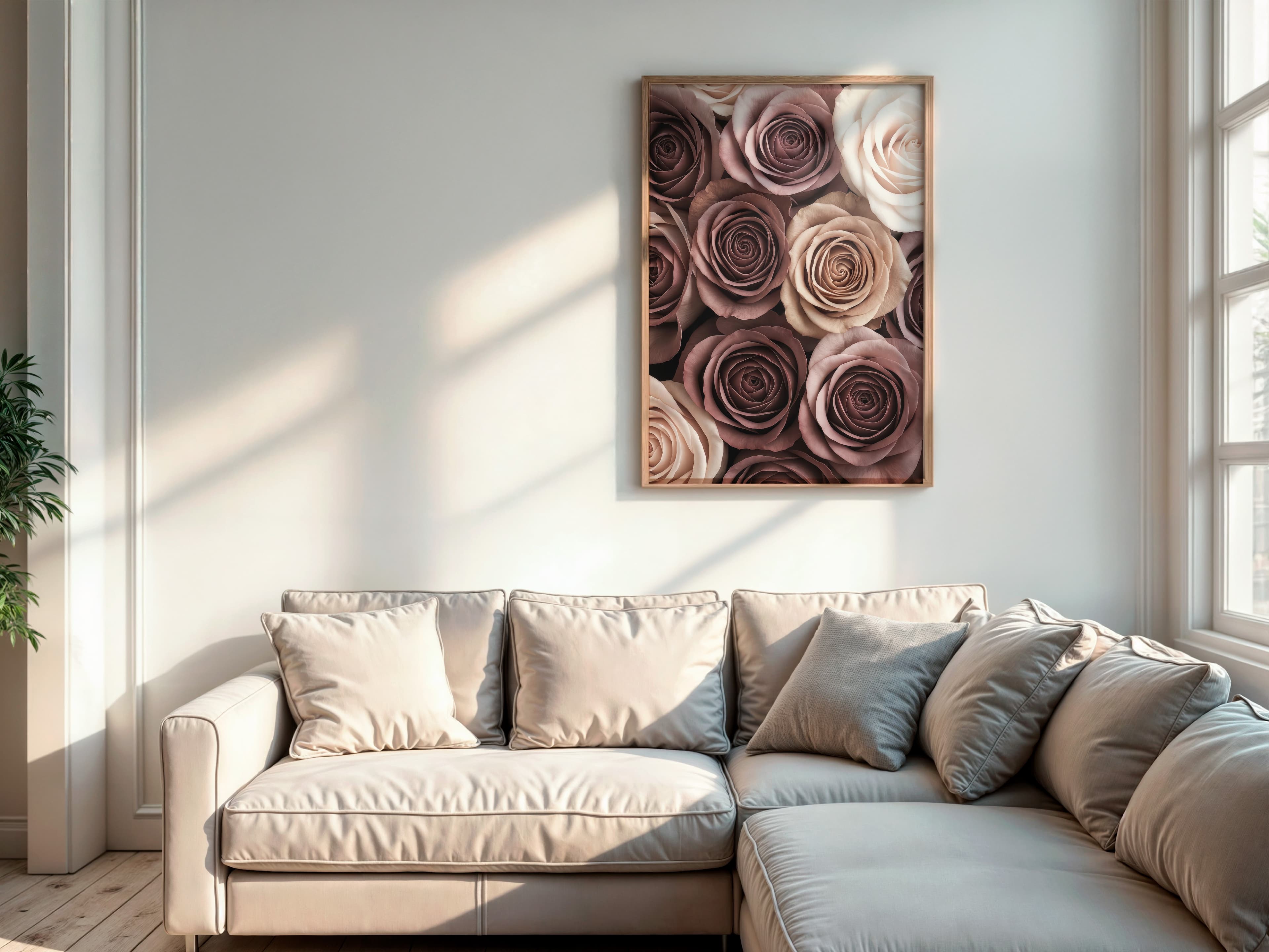 Vintage Rose Print