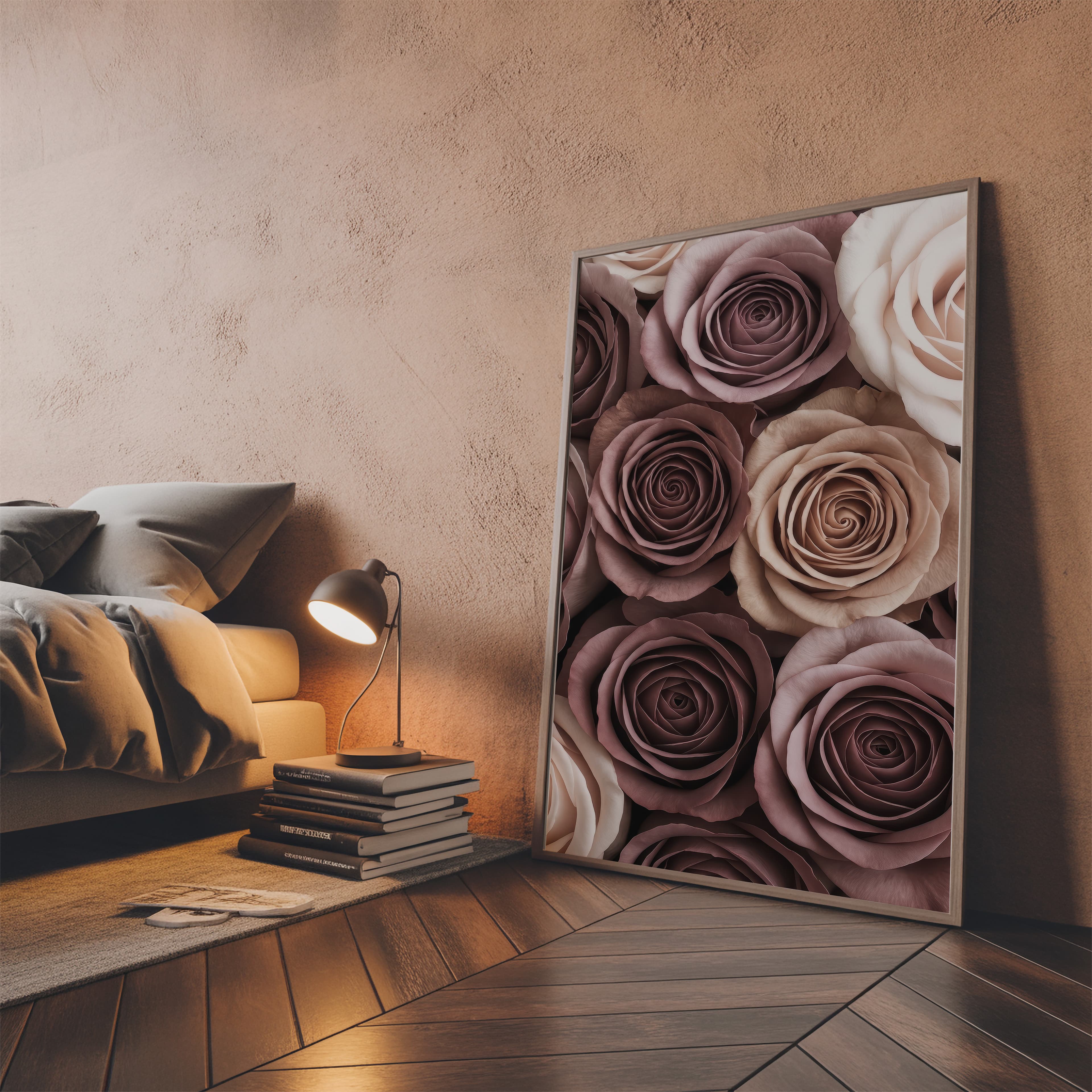 Vintage Rose Print