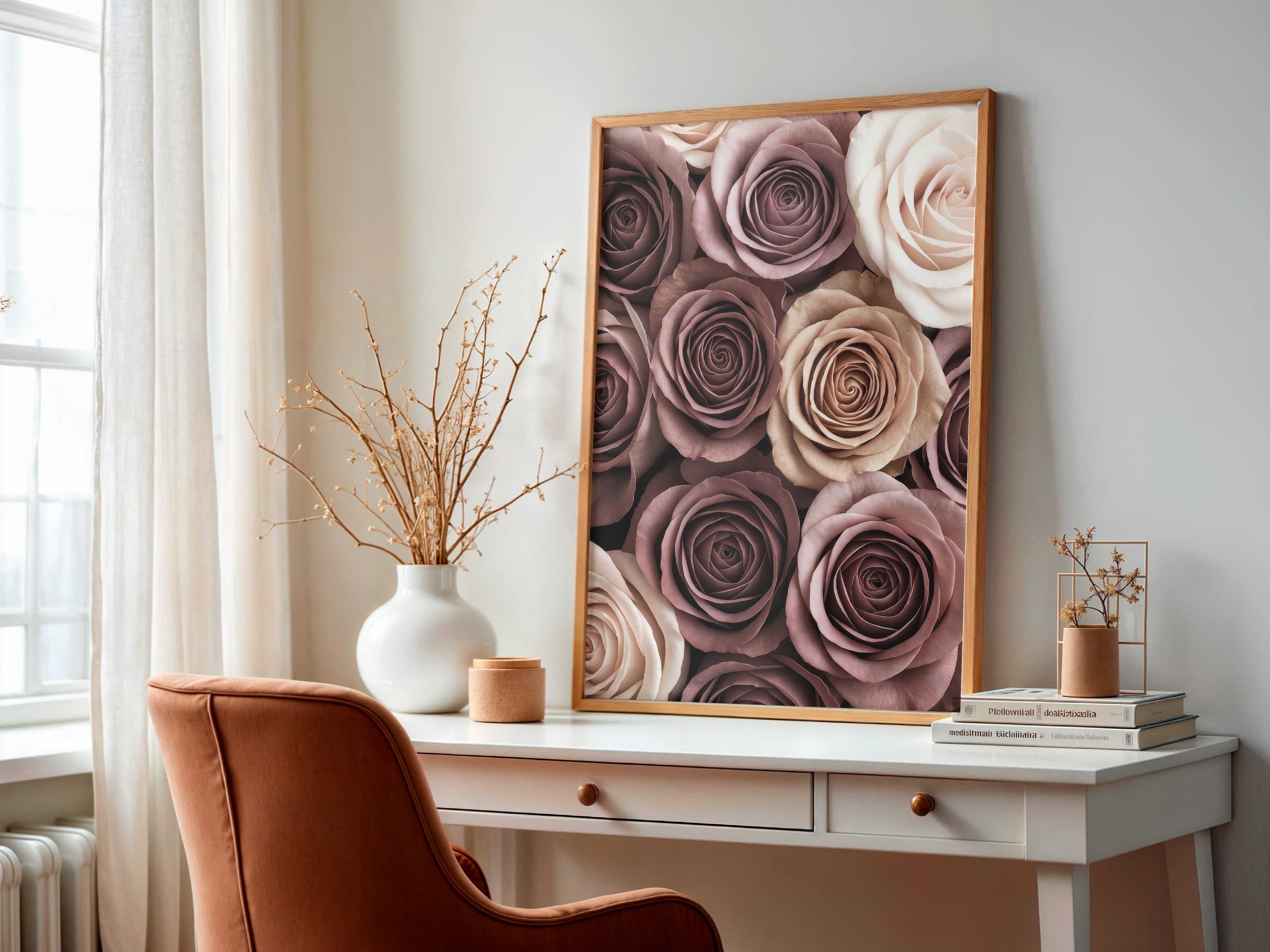 Vintage Rose Print