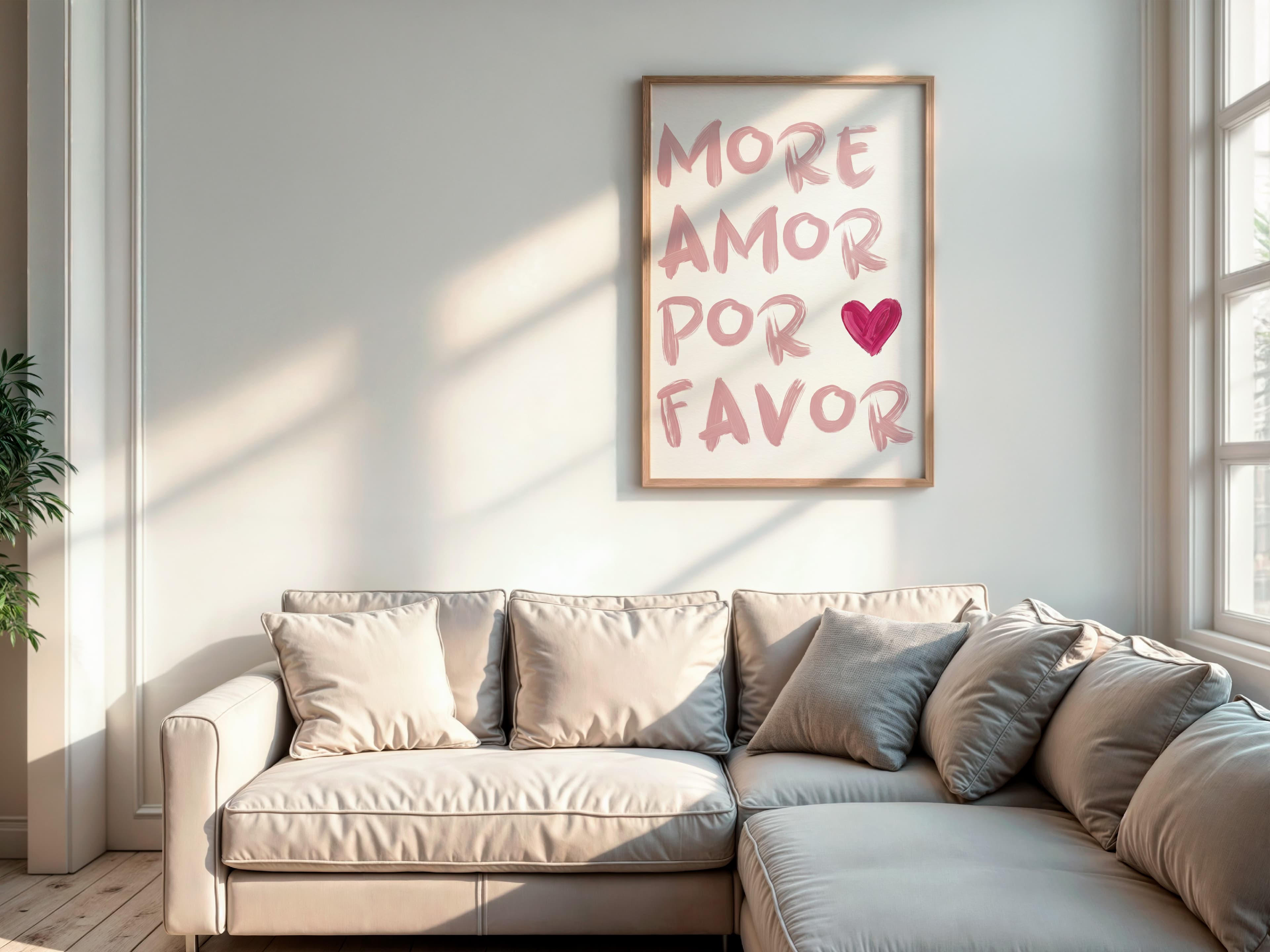 More Amor Por Favor Print