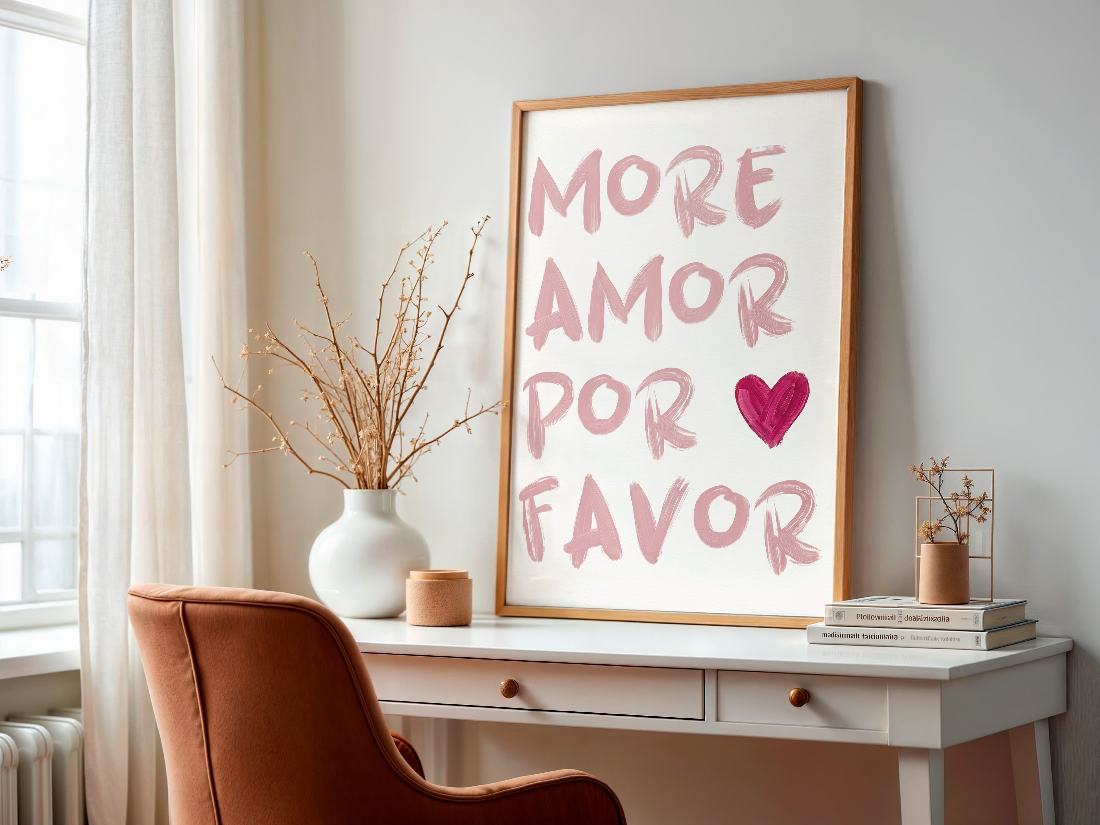 More Amor Por Favor Print
